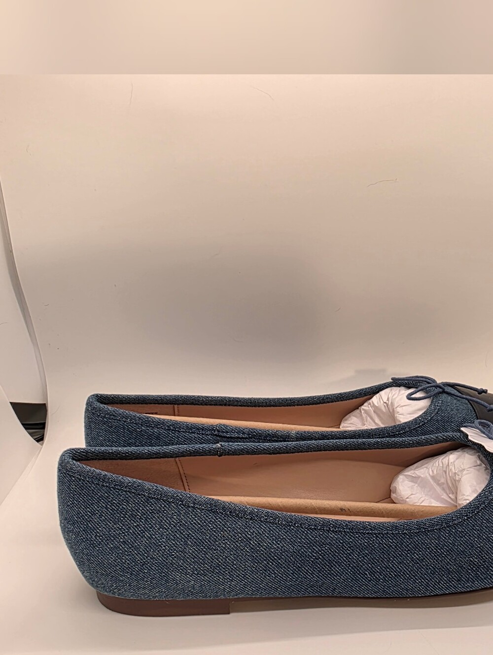 Blair Cap Toe Ballet Flats - Denim - Picture 4 of 6